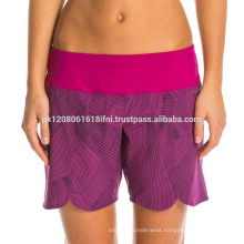 Women hot fit custom made exercise short for gym and yoga